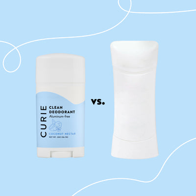 Us vs. Them: How Curie Stacks up to Other Deodorants