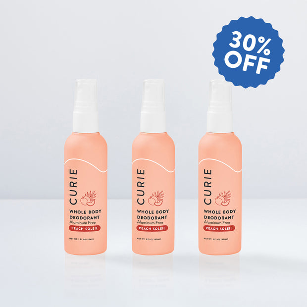 Whole Body Deodorant Spray 3-Pack