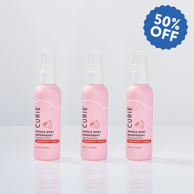 Whole Body Deodorant Spray 3-Pack