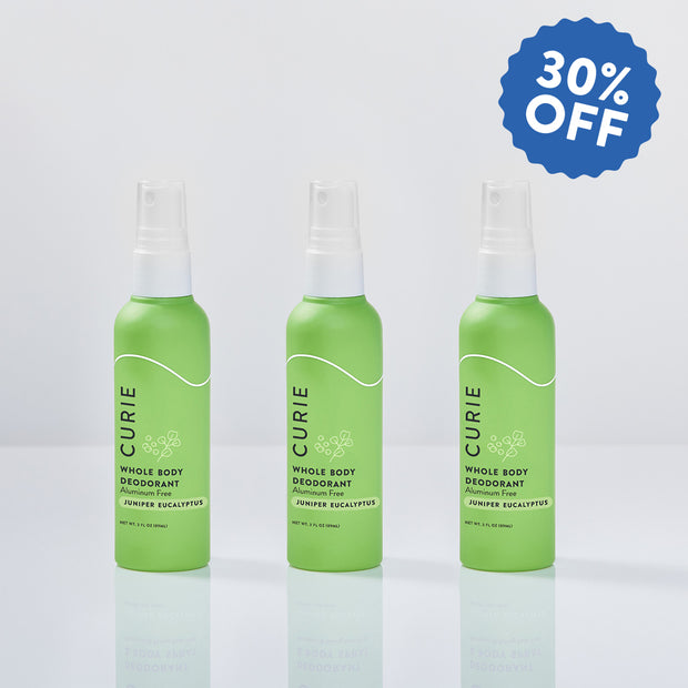 Whole Body Deodorant Spray 3-Pack