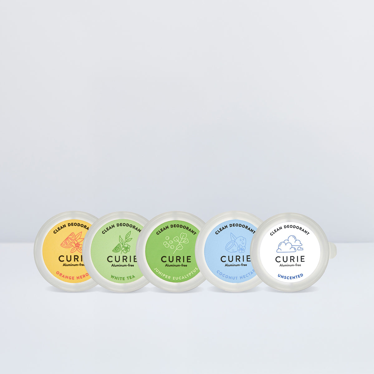 Mini Deodorant Stick 5-Pack