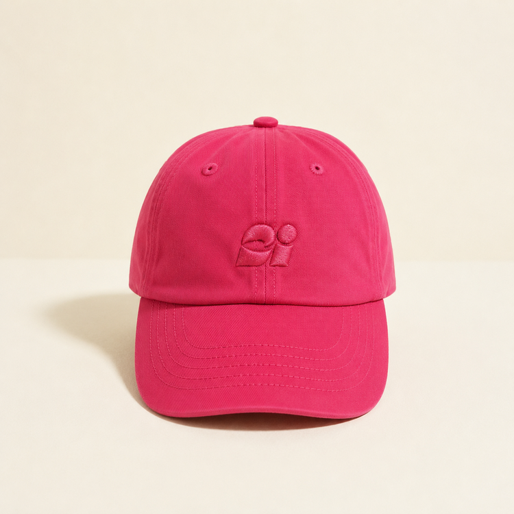 Hot pink Cap