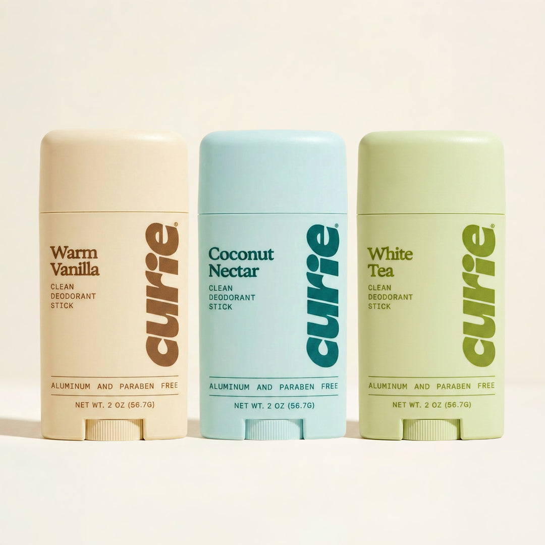 Curie Deodorant Stick 3 Pack